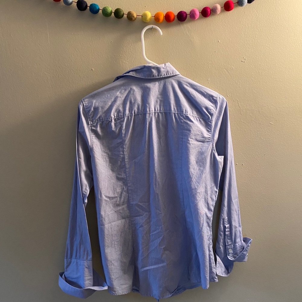 Gap Ruffled Button Down Shirt - Picture 5 of 5